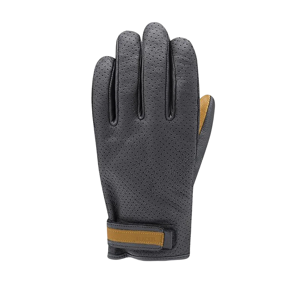 Gants Racer Homme Tuxedo Noir/Camel