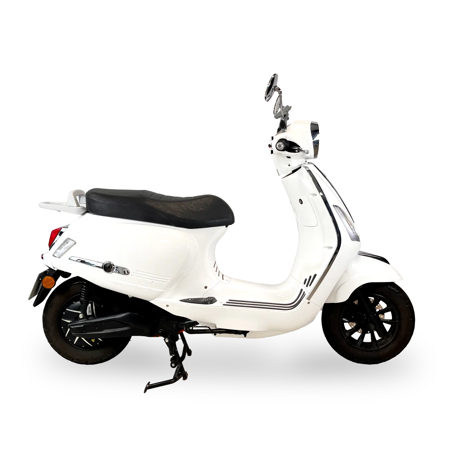 Oxygo - Scooter Gringo 50 blanc détouré vue de profil