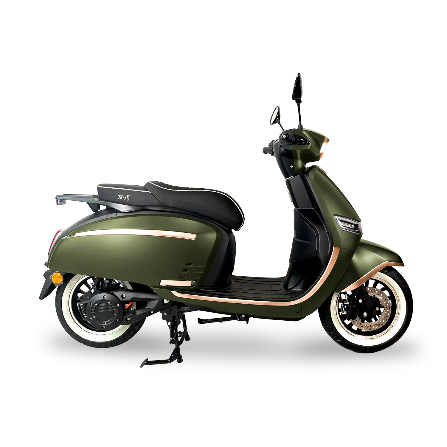 Scooter Wingo 125 vert détouré vue de profil